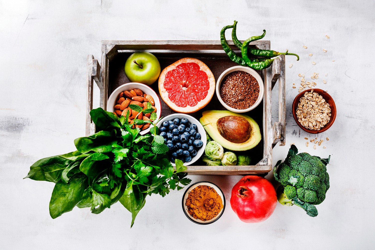Los beneficios de integrar frutas y verduras frescas en tu dieta